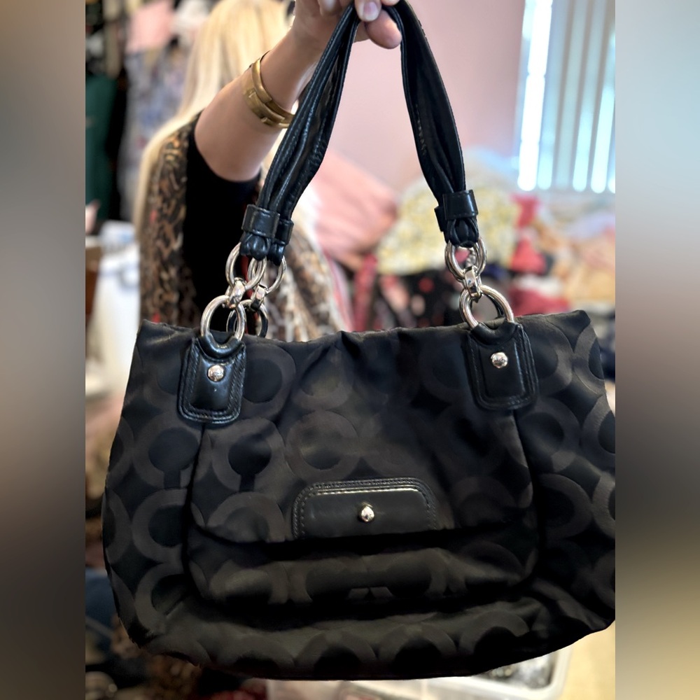 Coach monogram bag